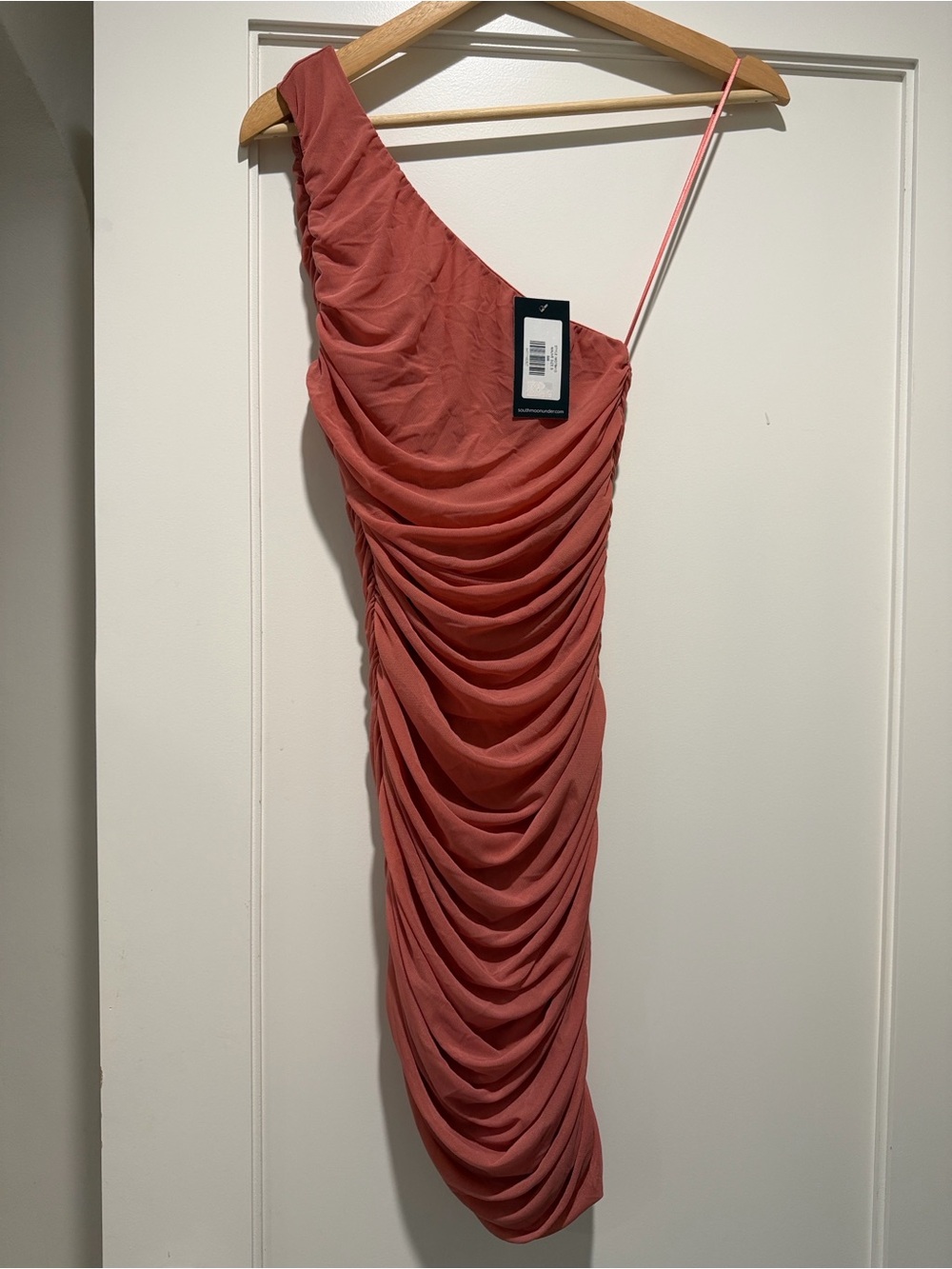 Abbeline Dusty Rose/Mauve Body Con Dress - Size Small
